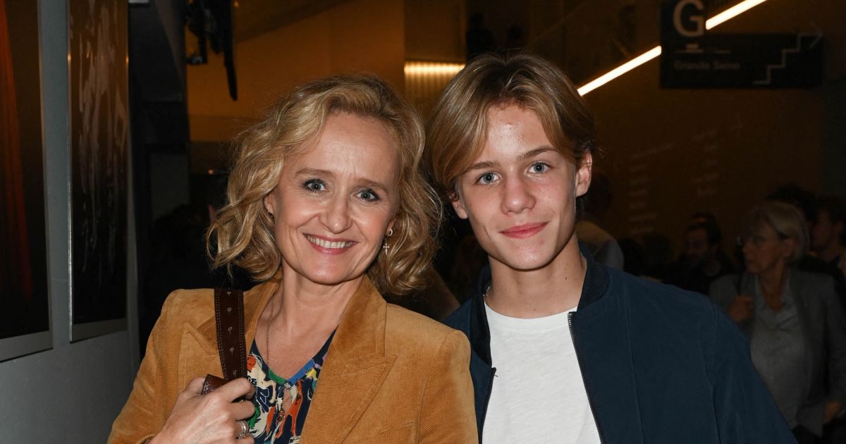 Exclusif - Caroline Roux avec son fils Marceau Solly-Roux - Générale de ...