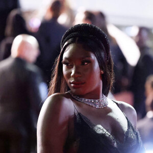 Aya Nakamura au photocall de la 24ème édition des "NRJ Music Awards (NMA)" au Palais des Festivals à Cannes le 18 novembre 2022. © Dominique Jacovides / Bestimage