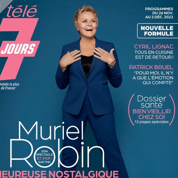 Retrouvez l'interview intégrale de Muriel Robin dans le magazine Télé 7 Jours n°3261.