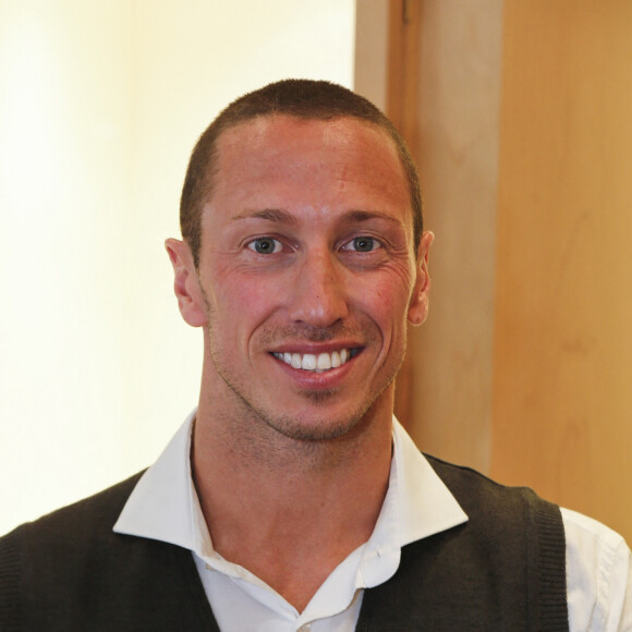 Exclusif - Frédérick Bousquet - Breitling offre sa nouvelle montre à trois nageurs du Cercle des Nageurs de Marseille le 16 juin 2016. © Philippe Doignon / Bestimage