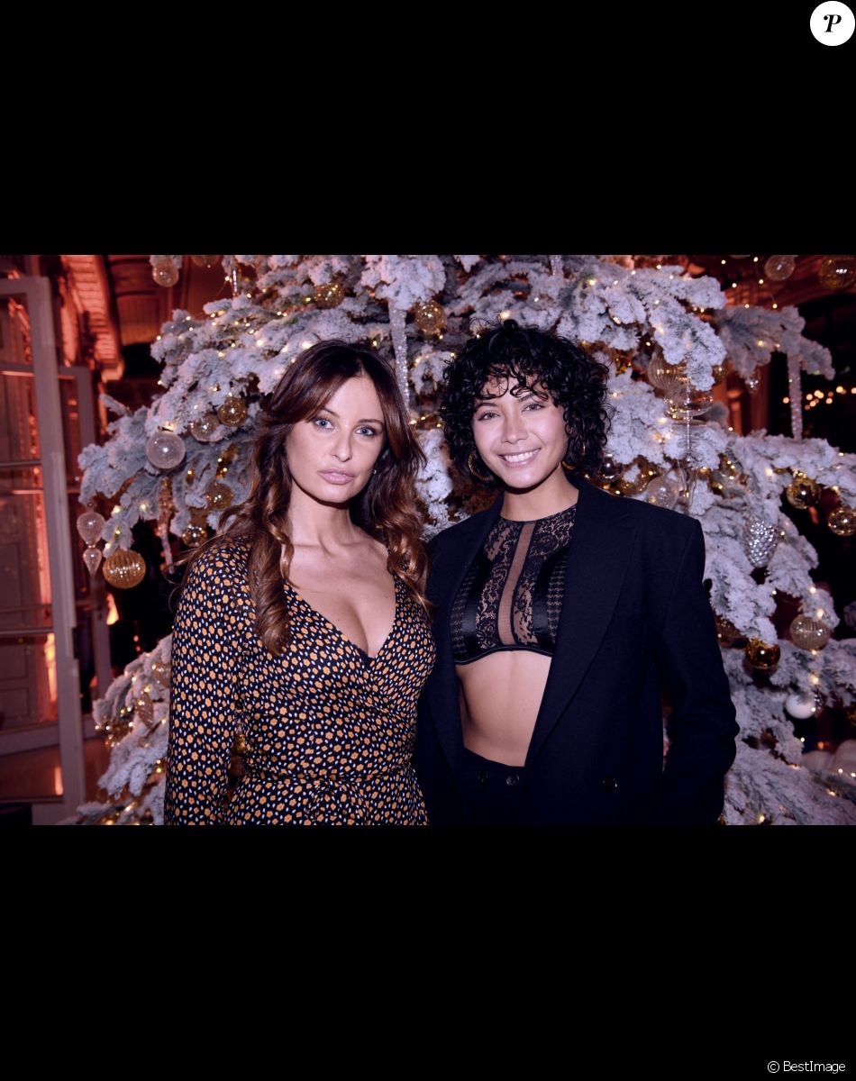 Exclusif - Malika Ménard (Miss France 2010) et Vaimalama Chaves (Miss France 2019) - L'hôtel The Peninsula Paris présente son univers féérique pour Noël le 23 novembre 2022. © Rachid Bellak / Bestimage