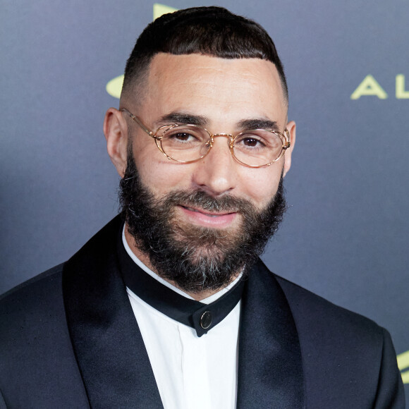 Karim Benzema - Photocall de la 66ème cérémonie du Ballon d'Or au Théâtre du Chatelet à Paris. © Cyril Moreau/Bestimage 