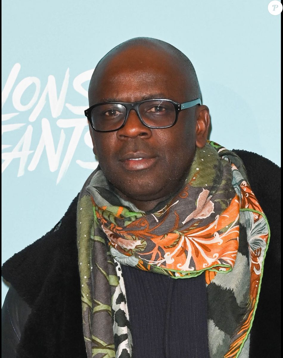 Lilian Thuram - Avant-premiere du film "Allons enfants" lors de la 11ème édition de Cinema For Change au Grand Rex à Paris le 5 avril 2022. © Coadic Guirec/Bestimage