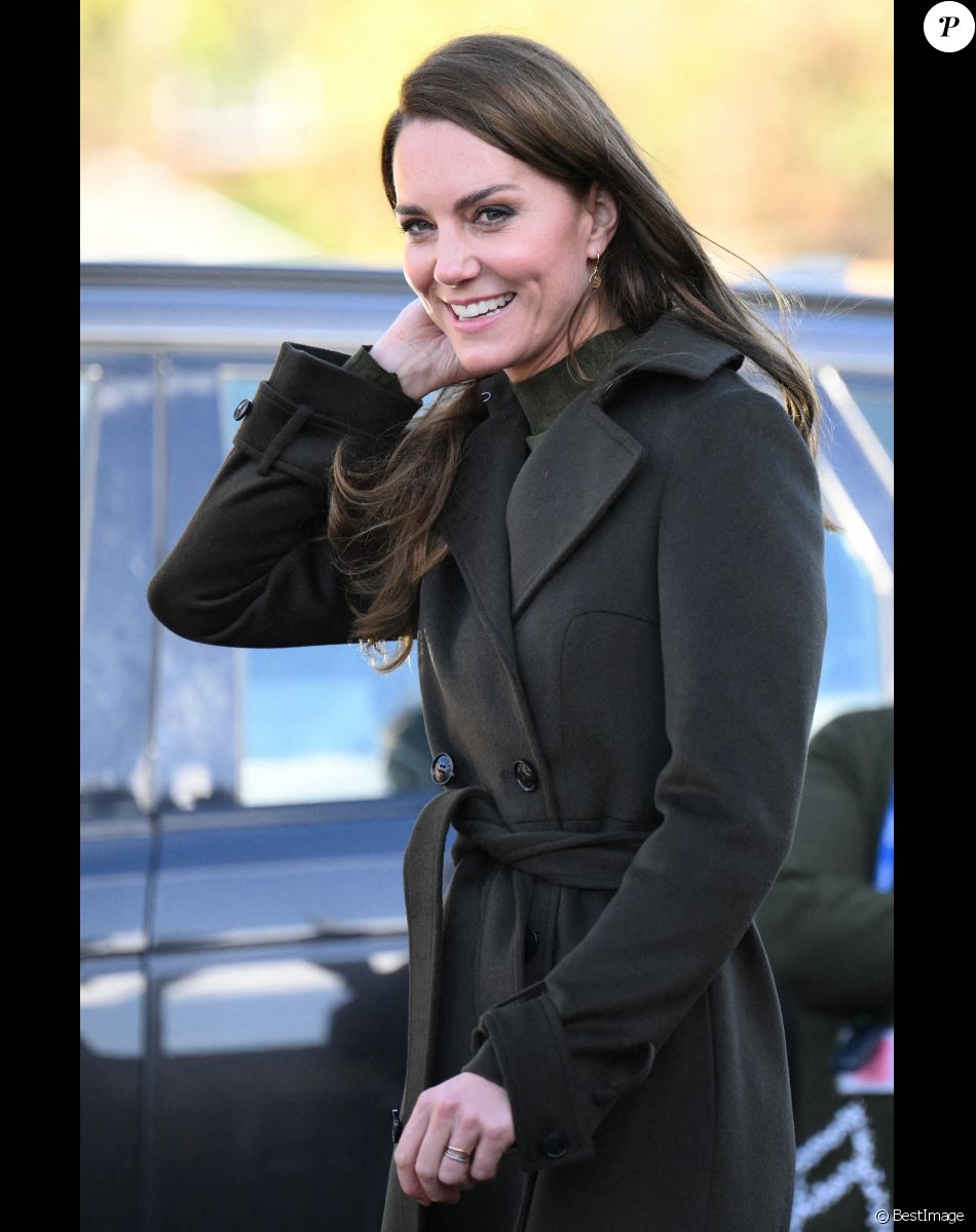 Catherine (Kate) Middleton, princesse de Galles, visite le centre pour enfants Colham Manor à Hillingdon, près de Londres, le 9 novembre 2022.