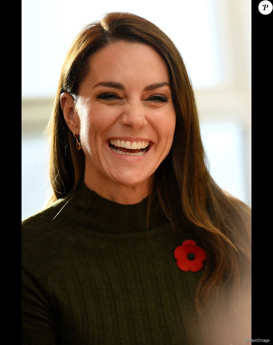 Catherine (Kate) Middleton, princesse de Galles, visite le centre pour enfants Colham Manor à Hillingdon, près de Londres, le 9 novembre 2022.