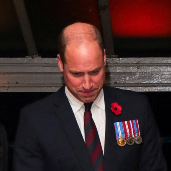 Le prince William, prince de Galles, et Catherine (Kate) Middleton, princesse de Galles, - Les membres de la famille royale d'Angleterre lors du festival annuel du souvenir de la Royal British Legion au Royal Albert Hall de Londres, Royaume Uni, le 12 novembre 2022. 