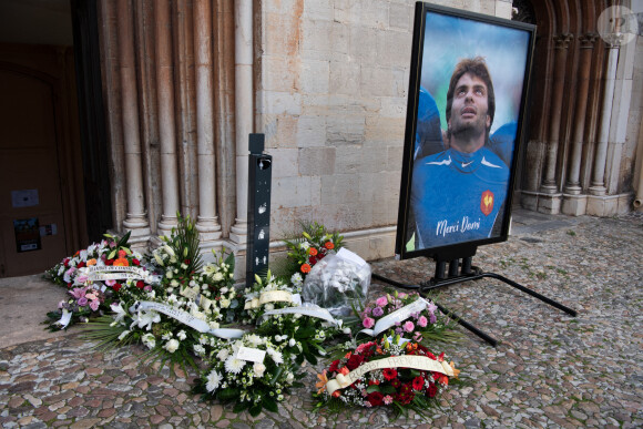 Illustration - Obsèques du rugbyman Christophe Dominici en l'église Saint-Louis de Hyères le 4 décembre 2020 © Patrick Carpentier / Bestimage