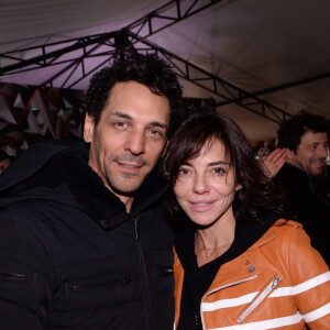 Exclusif - Tomer Sisley et sa femme Sandra Sisley au premier goûter des étoiles au profit de l'association AMSAK à l'Orangerie au Jardin d'acclimatation à Paris, France, le 1er mars 2020. - © Rachid Bellak/Bestimage 