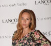 Exclusif - Vanessa Demouy Soirée Lancôme pour célébrer la nouvelle communication du parfum Iconique "La Vie est Belle" à l'hôtel Mona Bismarck à Paris le 12 septembre 2018.