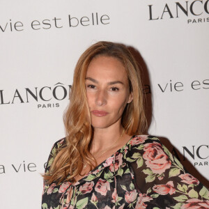 Exclusif - Vanessa Demouy Soirée Lancôme pour célébrer la nouvelle communication du parfum Iconique "La Vie est Belle" à l'hôtel Mona Bismarck à Paris le 12 septembre 2018.
