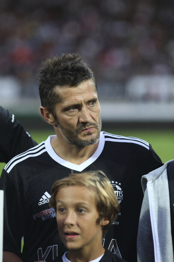 Exclusif - Bixente Lizarazu - Match caritatif entre le Variétés Club de France et une sélection des anciens de l'Aviron Bayonnais au profit de 3 associations "Plus de Vie", "URMA" (Unité de recherche sur les mouvements anormaux de l'enfant) et l'association basque "Life is Rose"au stade Jean Dauger à Bayonne le 16 octobre 2019.