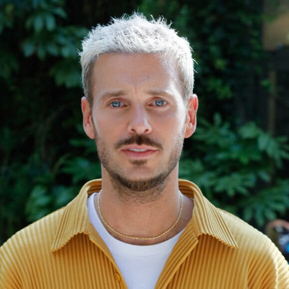 Exclusif - M. Pokora (Matt Pokora) - Les personnalités quittent l'enregistrement de l'émission "Vivement dimanche" au Studio Gabriel à Paris, France. © Christophe Clovis / Bestimage 