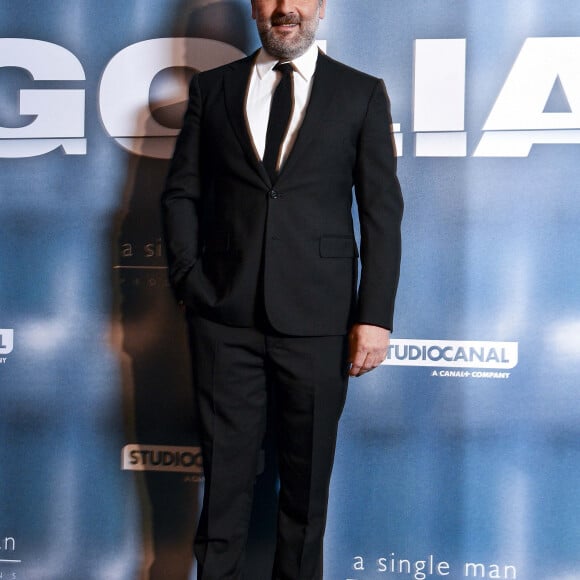 Gilles Lellouche à la première du film "Goliath" au cinéma UGC Normandie à Paris, le 8 mars 2022. © Pierre Perusseau/Bestimage 