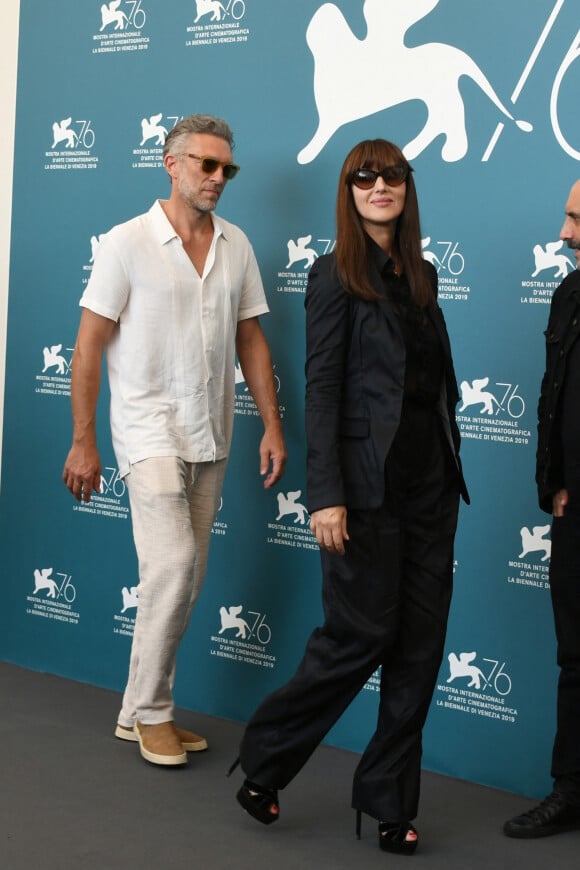 Vincent Cassel, Monica Bellucci - Photocall du film "Irréversible" en verison Integrale lors du 76ème festival du film de venise, la Mostra à Venise le 31 août 2019