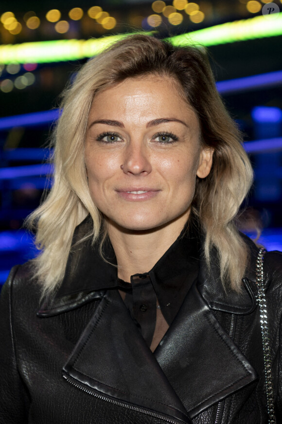 Laure Boulleau - People lors de la soirée de boxe à Paris La Défense Arena le 25 septembre 2020. © JB Autissier / Panoramic / Bestimage