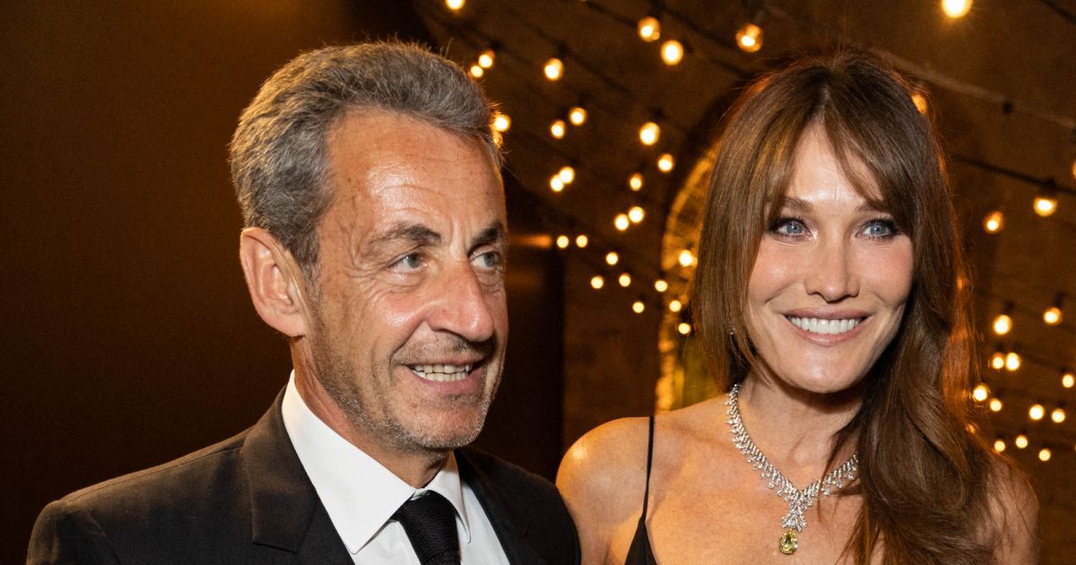 Carla Bruni Et Son Mari Nicolas Sarkozy Soirée Women In Motion Par Kering Au Château De La 