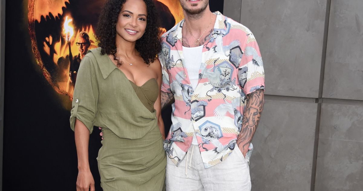 Christina Milian in a slit dress with M. Pokora: magical evening with Gaël Monfils and his wife Elina Svitolina