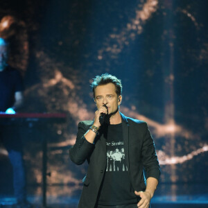 Exclusif - No Web - David Hallyday - Enregistrement de l'émission "La Chanson secrète 5", qui sera diffusée le 11 janvier 2020 sur TF1, à Paris. Le 17 décembre 2019 © Gaffiot-Perusseau / Bestimage  Exclusive - No Web No Blog pour Belgique et Suisse 