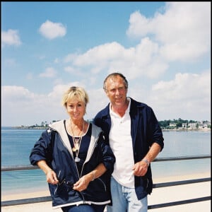 Mylène Demongeot et Marc Simenon au Festival international de cinéma de Benodet en 1999.