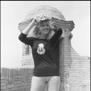 Archives - Mylène Demongeot au Festival de Cannes en 1971.