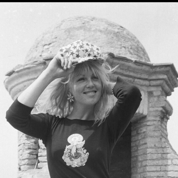 Archives - Mylène Demongeot au Festival de Cannes en 1971.