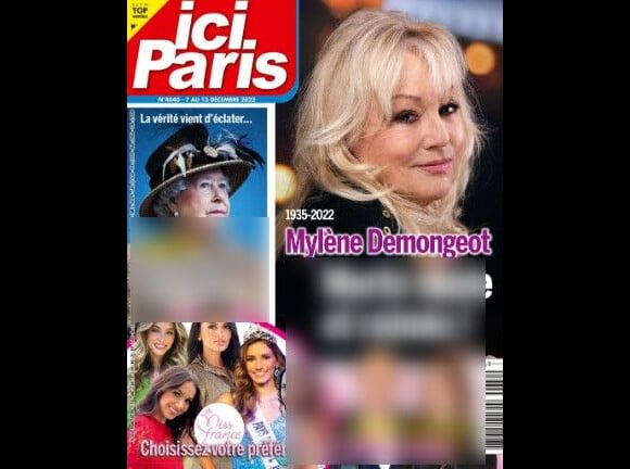 Retrouvez toutes les informations sur Mylène Demongeot dans le magazine Ici Paris n°4040.