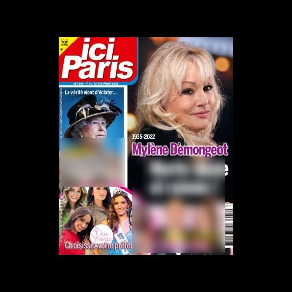 Retrouvez toutes les informations sur Mylène Demongeot dans le magazine Ici Paris n°4040.