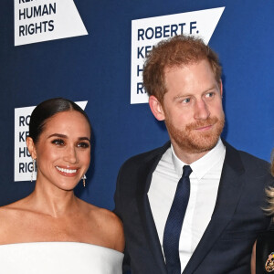 Le prince Harry et Meghan Markle - Photocall de la soirée de gala Robert F Kennedy Human Rights à New York le 6 décembre 2022. 