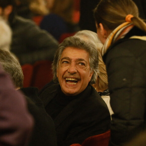 Exclusif - Frédéric François - People au concert de Frédéric Zeitoun au Casino de Paris à Paris, France, le 5 décembre 2022. © Christophe Clovis / Bestimage 