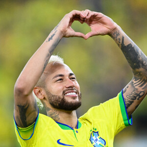 Neymar Jr. - Match "Brésil - Corée" lors de la Coupe du Monde au Qatar. © Philippe Perusseau/Bestimage