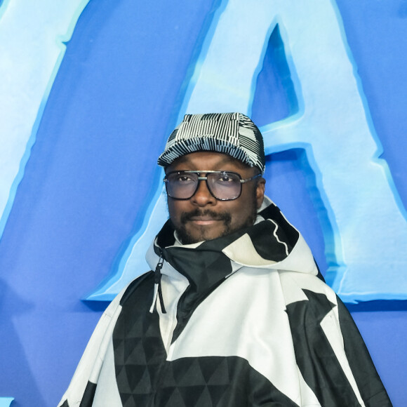 Will-I-am à la première du film "Avatar : The Way of Water" à Londres, le 6 décembre 2022.