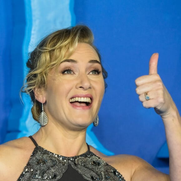 Kate Winslet à la première du film "Avatar : The Way of Water" à Londres, le 6 décembre 2022. 