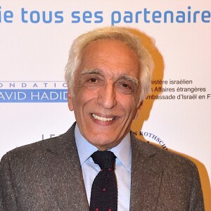 Exclusif - Gérard Darmon, parrain du festival 2019, lors de l'ouverture du 19ème Festival du film Israélien à Paris au Cinéma Majestic Passy, Paris, le 19 mars 2019. © Erez Lichtfeld/Bestimage 