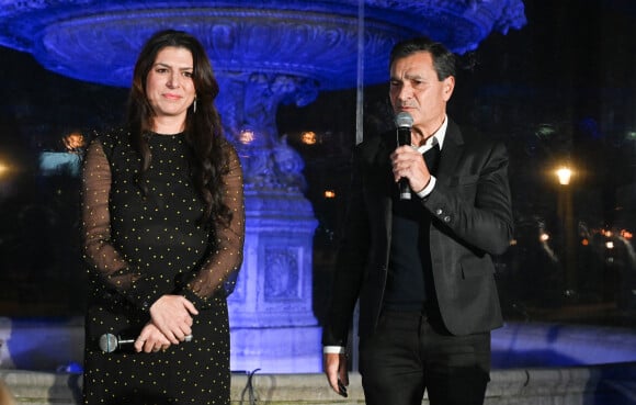 Exclusif - Elise Boghossian (Présidente Elisecare) et Philippe Bénacin (président général d'Interparfums) - Plusieurs célébrités du spectacle et de l'audiovisuel ont assisté à la soirée de gala de l'ONG "Elisecare", organisée au Pavillon Ledoyen le 7 décembre 2022. Ce dîner d'exception, concocté par le chef étoilé Yannick Alléno, a pour but de récolter des fonds pour aider les victimes de guerre et acheminer des dispensaires mobiles en Ukraine et en Arménie Sponsorisé par Interparfumes et en présence de la marraine de l'ONG Elisecare, Elsa Zylberstein, 70 marques ont apporté leur soutien à l'ONG Elisecare et ses actions à l'international. Anne Roumanoff a offert un extrait de son spectacle, et pour finir la soirée en beauté, la chanteuse November Ultra accompagnée par le pianiste Yaron Herman ont envouté la salle. Depuis 2012, cette organisation intervient dans les pays décimés par les conflits et prend en charge les populations civiles rescapées et victimes de violences et de tortures. L'ONG offre, à travers des dispensaires mobiles, une prise en charge médicale et psychologique complète en Irak, Syrie, Éthiopie, Liban, Ukraine et Arménie. Plus de 100 000 personnes ont déjà été sauvées grâce aux cliniques ambulantes de l'ONG. © Coadic Guirec/Bestimage