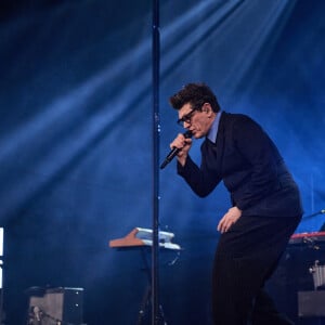 Exclusif - Marc Lavoine en concert au Palais des Congrès à Paris. Le 2 décembre 2022 © Cyril Moreau / Bestimage 