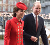 Catherine Kate Middleton, duchesse de Cambridge, le prince William, duc de Cambridge - Arrivées des participants à la messe en l'honneur de la journée du Commonwealth à l'abbaye de Westminster à Londres le 11 mars 2019. 