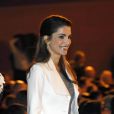 Rania de Jordanie lors d'un forum économique à Barcelone le 16/02/10 