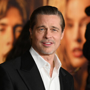 Brad Pitt à la première du film "Babylon" à Los Angeles, le 15 décembre 2022. 