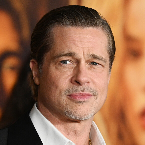 Brad Pitt à la première du film "Babylon" à Los Angeles.