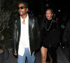 Exclusif - Rihanna et son compagnon ASAP Rocky se rendent au lounge Fleur Room pour fêter la sortie du whisky Mercer & prince de ASAP à West Hollywood le 12 novembre 2022. La fête était organisée par ASAP Rocky et Whalecard. 