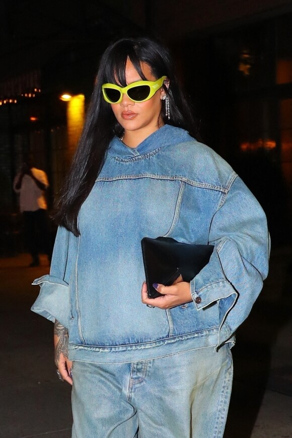 Exclusif - Rihanna à l'Hôtel Bowery Hotel durant la Fashion Week à New York, États Unis le 10 Septembre 2022. 