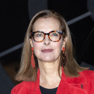 Carole Bouquet - Photocall du 2ème défilé de mode Haute-Couture 2022 "Chanel" au Grand Palais Ephémère à Paris. Le 25 janvier 2022 © Olivier Borde / Bestimage 