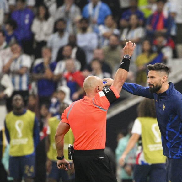 Olivier Giroud - Match "France - Argentine (3-3 - tab 2-4)" en finale de la Coupe du Monde 2022 au Qatar, le 18 décembre 2022.