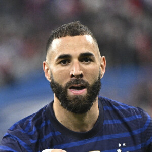 joie des joueurs de l equipe de FRance apres le but de Karim Benzema (France) lors du match de Ligue des nations opposant la France au Danemark au stade de France, à Saint-Denis, Seine, Saint-Denis, France, le 3 juin 2022. Le Danemark a gagné 2-1. © Jean-Baptiste Autissier/Panoramic/Bestimage 