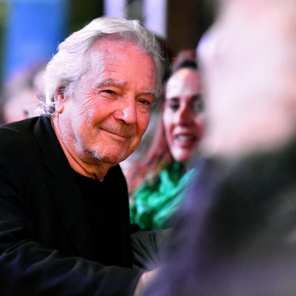 Pierre Arditi durant la soirée de clôture et remise des prix de la 4eme édition du Nice Festival CinéRoman au cinéma Pathé Gare du Sud à Nice, le 9 octobre 2022. © Bruno Bebert/Bestimage