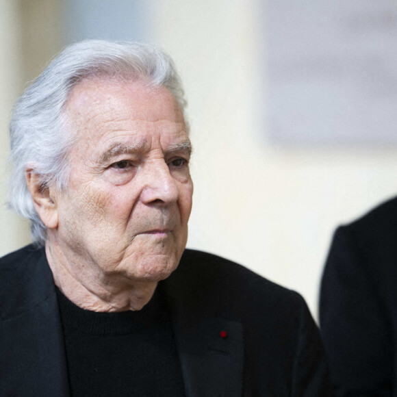 Pierre Arditi - Cérémonie d'hommage national à l'Hôtel national des Invalides en hommage à Michel Bouquet. © JB Autissier / Panoramic / Bestimage 