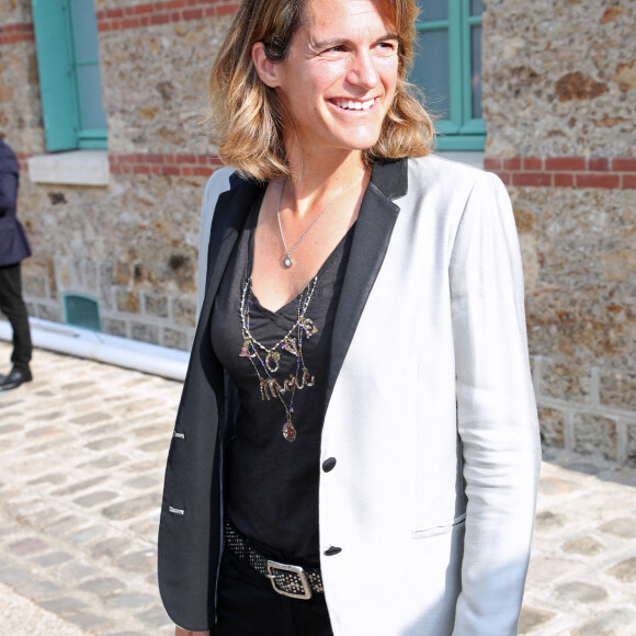Amélie Mauresmo (Directrice du Tournoi) - Tirage au sort des Internationaux de France de Tennis de Roland Garros 2022 à l'Orangerie située dans le Jardin des Serres d'Auteuil. A Paris le 19 Mai 2022. Bertrand Rindoff/Bestimage