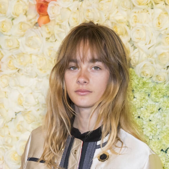 Camille Jansen au photocall du défilé Schiaparelli lors de la Fashion Week Haute Couture collection printemps/été 2019 de Paris, France, le 21 janvier 2019. © Olivier Borde/Bestimage