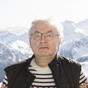 Dominique Besnehard - Photocall lors de la 24ème édition du Festival des Créations TV de Luchon. Le 10 février 2022 © Christophe Aubert via Bestimage