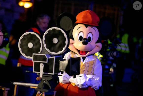Exclusif - Illustration - Tournage de l'émission "Nuit magique dans le monde de Disney" à Disneyland Paris, diffusée le 27 décembre sur M6. Le 9 septembre 2022 © David Papic / Disney / Bestimage 
